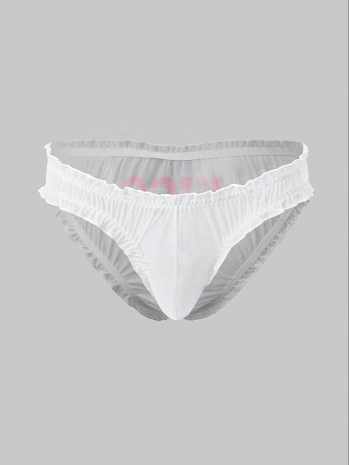 Men's Valentine day's mesh Sexy underwear